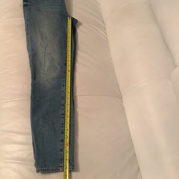 Paige Hoxton Ankle Light Wash Skinny Denim Jeans Size 28 - Picture 6 of 11